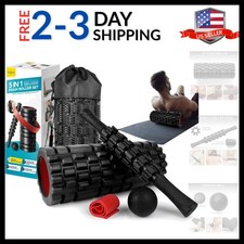 5-in-1 Foam Roller Set High Density Deep Tissue Muscle Massage