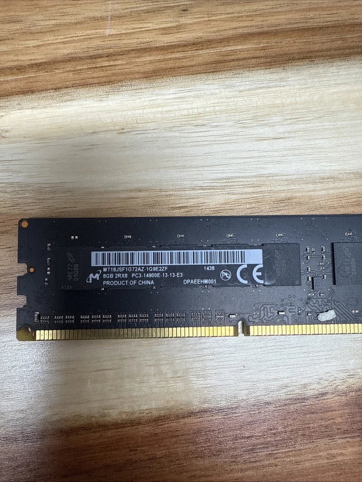 Original Apple 8GB 2Rx8 PC3-14900E DDR3 1866MHz DIMM MAC PRO 2013 RAM Foto 2 de 4