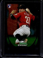 2011 Bowman Draft Picks & Prospects Jose Altuve RC Chrome Rookie #11 Astros