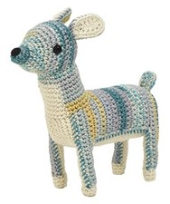 NASKA Amigurumi Kit HT-22 Pepin the Fawn Blue Yarn Crochet Animal Japan New