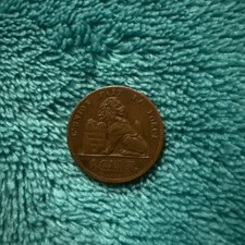 Belgium 1 Centime - Legends In French - Des Belges- 1870
