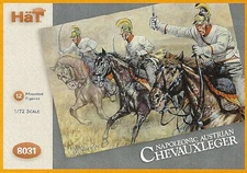 1/72 Napoleonic Austrian Chevauxleger (12 Mtd)