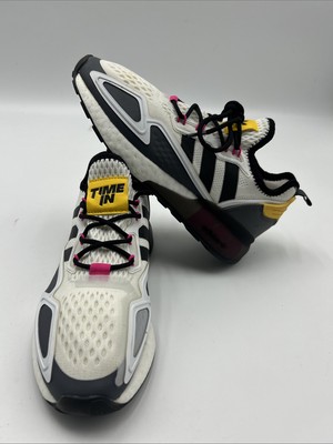 adidas ZX 2K Boost x Ninja Time In White Gray FZ0481 YOUTH Size 7 BIG KIDS