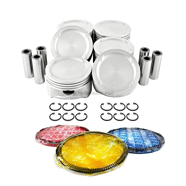 Pistons w/ Rings for 02-06 Hyundai 3.5L V6 DOHC 24v — 第 2/3 张图片