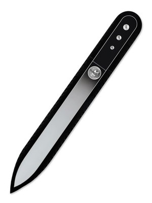 BOHEMIA Czech Glass Nail File in Plastic Case-3D Sticker-Manicure&Pedicure 5709