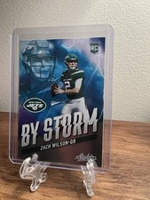 🔥2021 Panini Absolute By Storm Zach Wilson Rookie #BST-2 New York Jets🔥