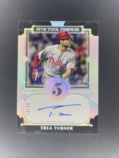 2023 Topps Five - Trea Turner #FTP-TT Five Tool Phenom Auto /25