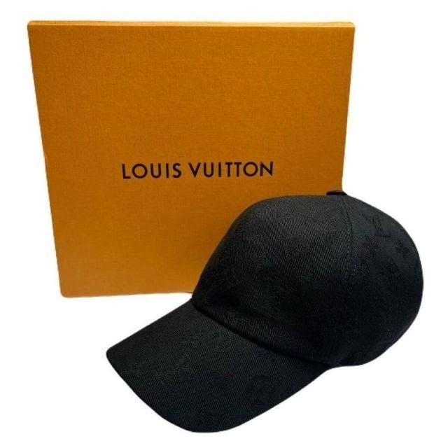 Louis Vuitton Monogram Essential Cap M76585 Black LV Hat Free Size