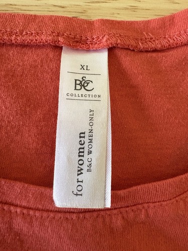 BEC Collection Women Size XL Orange Amsterdam Holland Cotton Tshirt - Picture 5 of 8