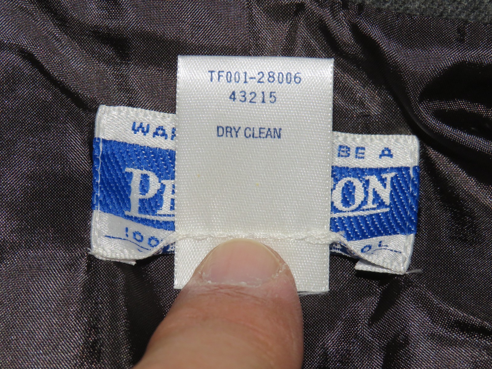 PENDLETON 100% Virgin Wool Gray 1 Button Office B… - image 9