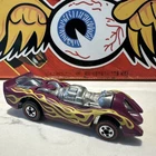 1976 Hot Wheels Redline Jet Threat 2 Plum Enamel Nice Flying Colors