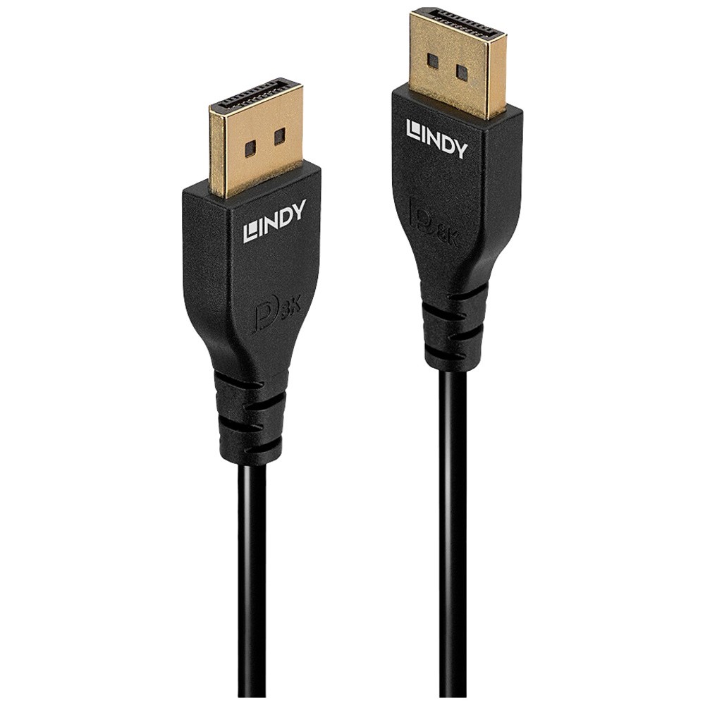Дисплей LINDY DisplayPort Anschlusskabel DisplayPort Stecker 3 м Schwarz 36463 диспл 4390₽