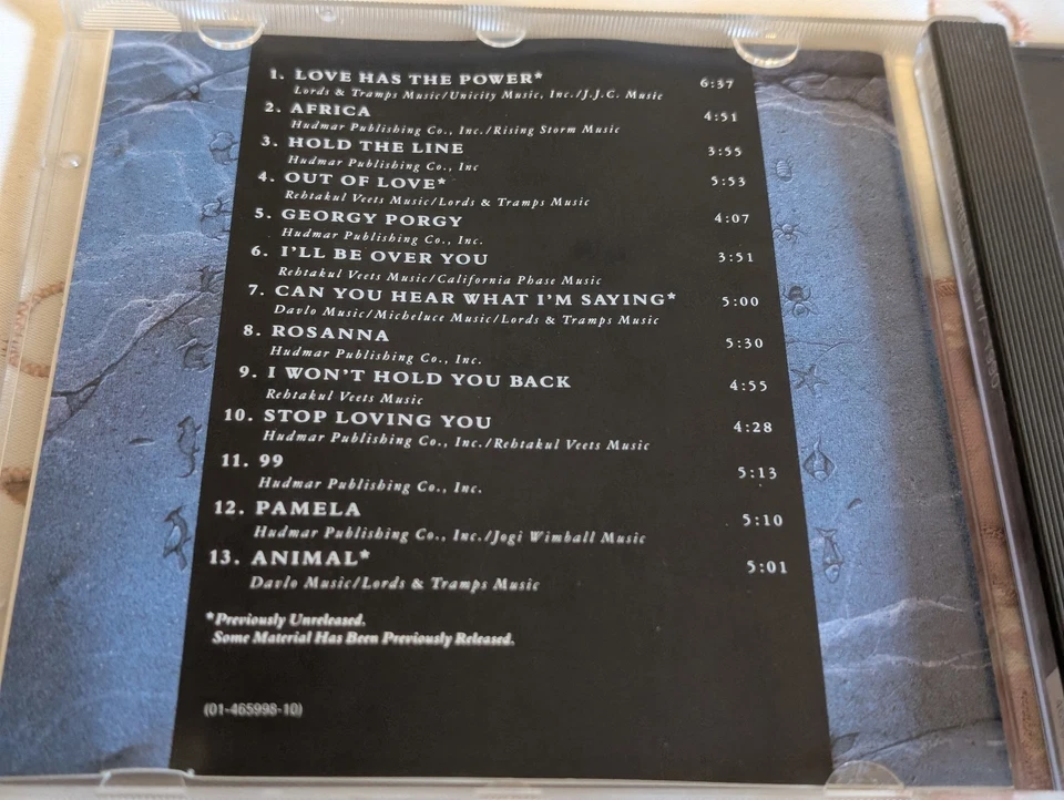 Toto Past to Present 1977-1990 CD Zustand sehr gut Africa Hold the line Rosanna - Bild 2 von 4