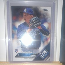 Topps 2016 Update Series Blake Snell #US67 Rookie RC Tampa Bay Rays