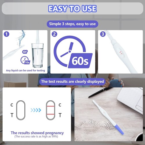 Realistic 4-Pack Prank Pregnancy Tests - Guaranteed Positive Results for Laughs - Afbeelding 4 van 8
