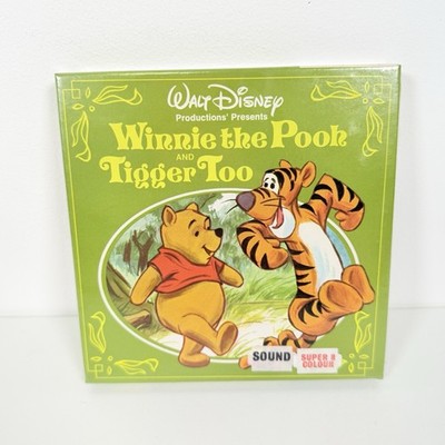 Walt Disney Winnie The Pooh And Tigger Too Super 8mm Cartoon Sound ...