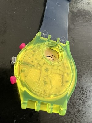 Swatch スウォッチ クロノグラフ Grand Pric SCJ101 Swatch Originals Grand Prix 37mm SCJ101 NOS - Circa 1992