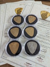 Auswahl Gibraltar London Mint Elvis Presley Plectrum Gold Plated Proof Münze
