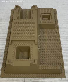 LEGO Dark Tan Raised Baseplate 32x48x6 Set 7327 Pharaoh's Quest Scorpion Pyramid