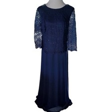 ROAMAN'S SPECIAL OCCASION LACE/CHIFFON DRESS SIZE 20W