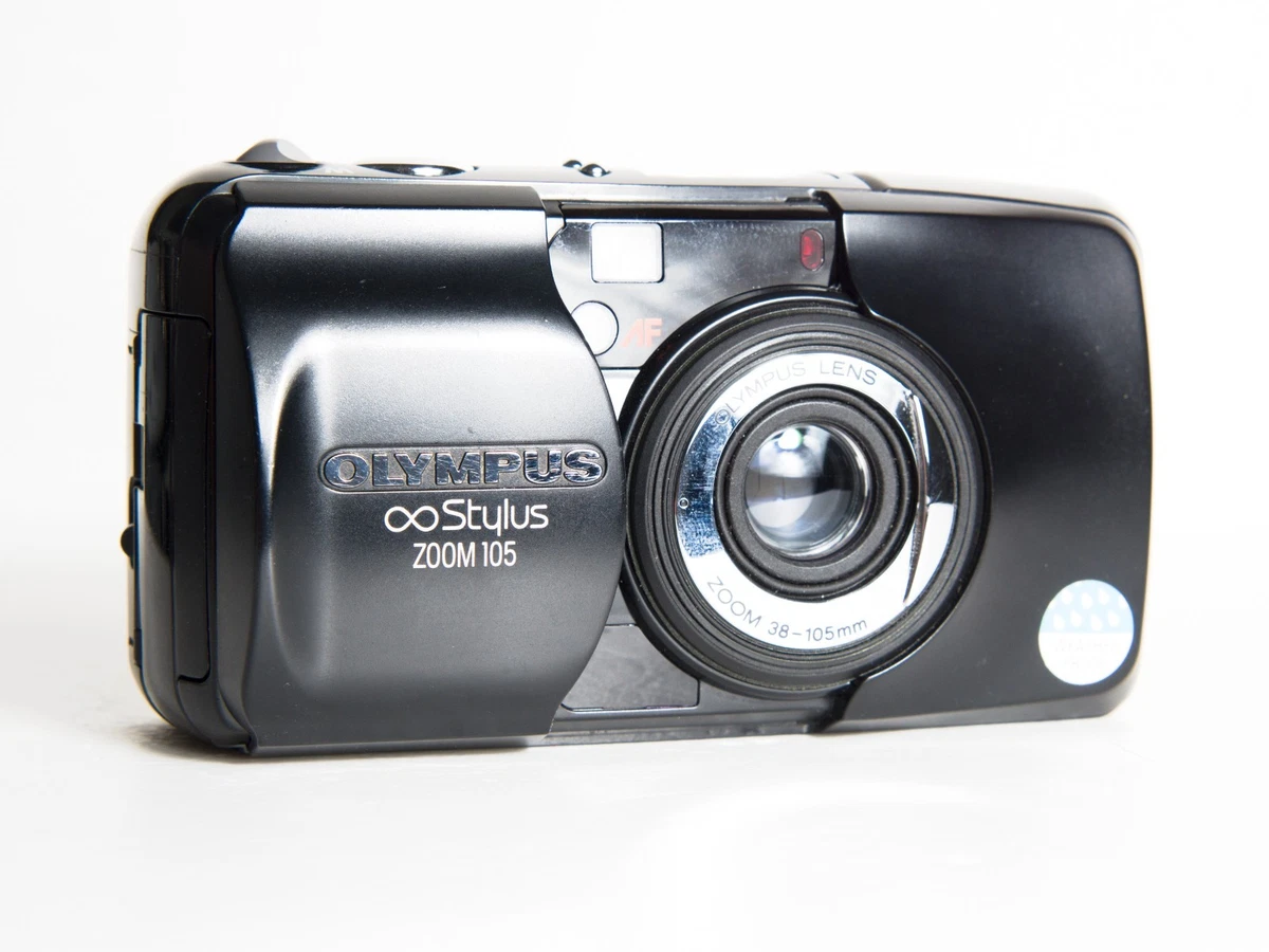 Y-067【完動品】OLYMPUS μ ZOOM 105 BLACK Olympus Mju Zoom 105 Black Multi AF Compact Camera #5568275 | JO GEIER