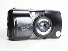 Olympus MJU II Stylus Zoom 105 35mm Film Camera w/ 38-105mm Lens - Tested