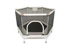 Kids Trampoline, Aesthetic Indoor and Outdoor Toddler Trampoline with Safety ...