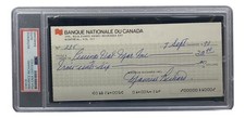 Maurice Richard Signed Montreal Canadiens  Bank Check #235 PSA/DNA