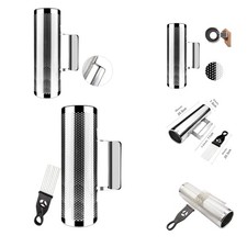 Stainless Steel Guiro 10" 3" Percussion Instrument Musical Training Tool with...