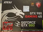 MSI GEFORCE GTX 980 GAMING 4G Twin Frozr V 4GB GDDR5 PCI-E 3.0 OC EDITION
