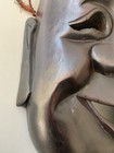 Japanese Traditional Noh Mask Omen Kabuki Vintage See Description * — photo 2