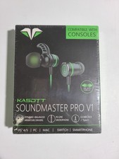 KASOTT SoundMaster Pro V1 - Gaming Earphones with Dual Audio Drivers,Battle Buds
