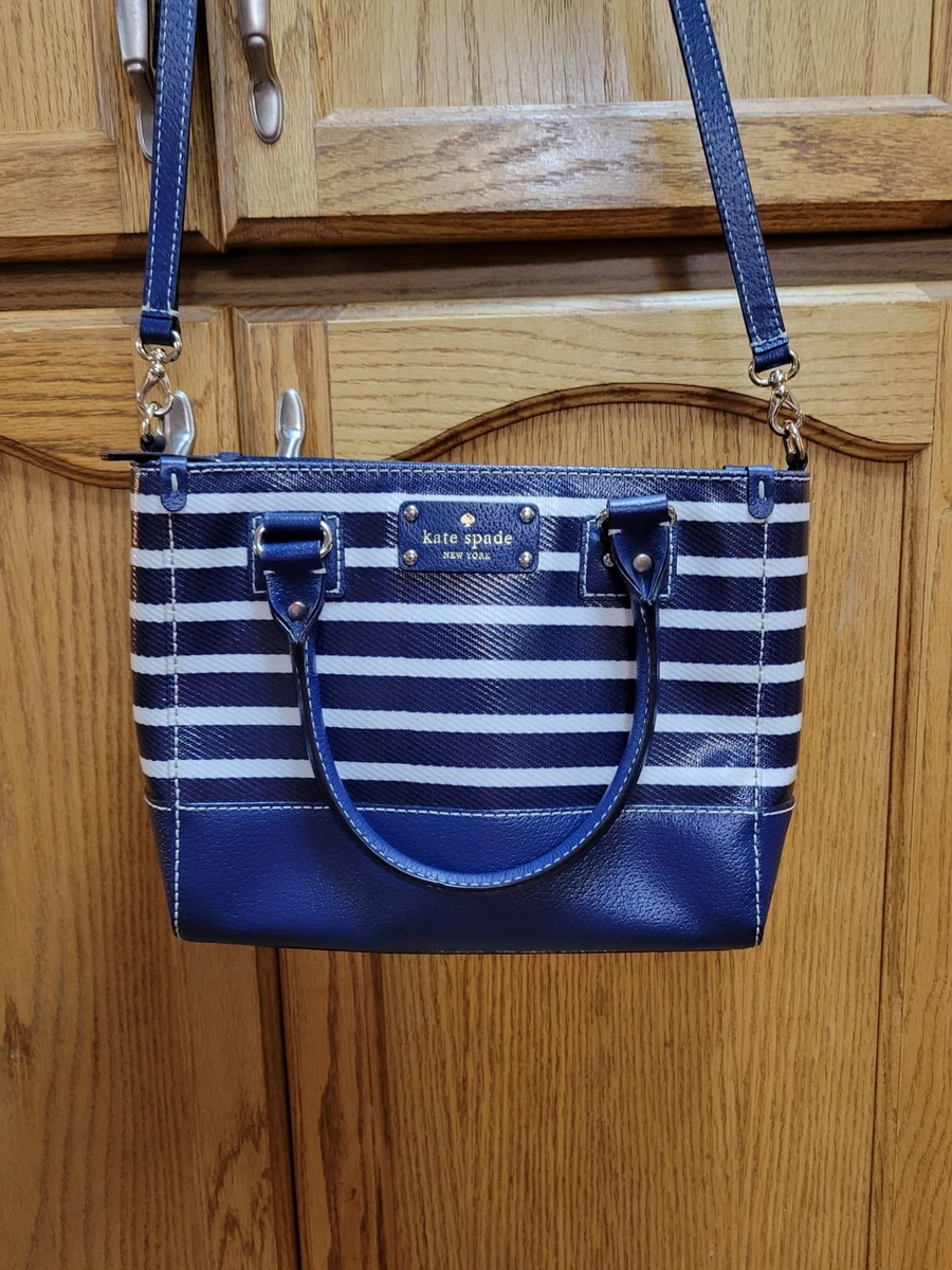 kate spade new york Blue Striped Bags & Handbags for Women  display picture 3