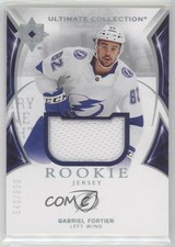 2021 Upper Deck Ultimate Collection Rookies Jersey 540/699 Gabriel Fortier 18rf