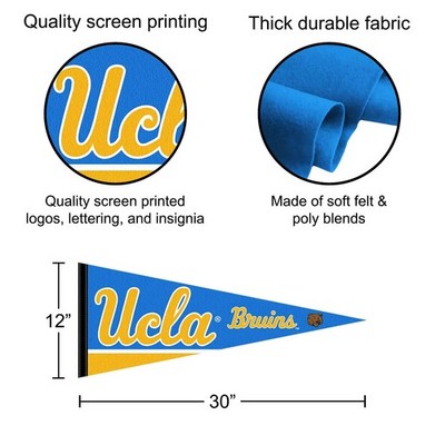 UCLA 12x30 Felt Pennant | eBay