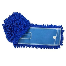  48 Inch Microfiber Dust Mop, X-Large Washable 1 Pack Blue - 48 Inch