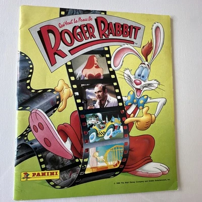 Album Panini Roger Rabbit 1988 Qui veut la peau de Roger Rabbit Disney Incomplet - Photo 1/4