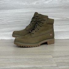Image of Timberland Lyonsdale Boots Nubuck Shoes Womens Size UK 5 New Khaki Green