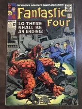 Fantastic Four #43 (1965) F (5.5) The Thing! The Human Torch! Mr. Fantastic!