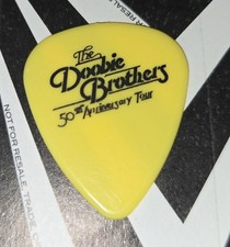 The Doobie Brothers 50th Anniversary Tour John Cowan Stage Used Guitar Pick