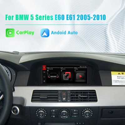 Bildschirm IPS BT CarPlay AHD SWC for BMW E60/E61/E90/E91/E92/E93 Android Auto
