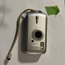 Pentax Underwater Digital Camera Optio W10 6.0MP Silver Tested