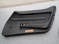 68 Only C3 Corvette Drivers Side Door Panel-black- Original Gm Survivor