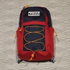 Vans X Napapijri Backpack Cordura Red Blue Gold