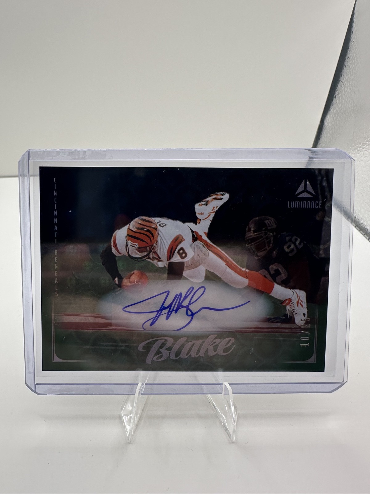 2025 Panini Luminance - Jeff Blake #93 Green Autographs /25 (AU)
