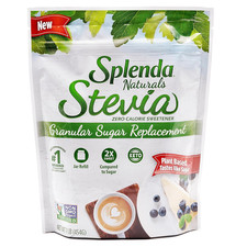 SPLENDA Stevia Zero Calorie Sweetener Jar Refill, Plant Based Sugar Substitute G