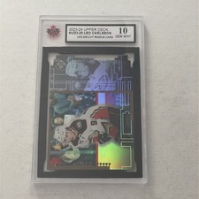 2023-24 Upper Deck Hockey #UD3-29 Leo Carlsson RC Anaheim Duck - KSA 10 GEM MINT