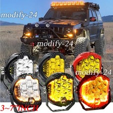 357 Round Led Work Light Spot Flood Pods Suv Driving Truck Off Road Fog Lamps 357 Round Led Work Light Spot Flood Pods Suv Driving Truck Off Road Fog Lamps