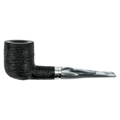 Cesare Barontini Pfeife Maremma Modell 1, gebürstet, schwarz