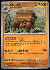 2025 Scarlet & Violet Series - Black Bolt Crustle Uncommon #52